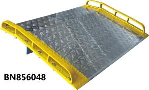 Quality Heavy Duty Dock Plates , Aluminum Dock Board With Steel Curb 15000 Lbs Capacity wholesale