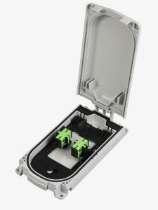 Quality Waterproof Fiber Optic Distribution Box PC ABS For Outdoor Use wholesale