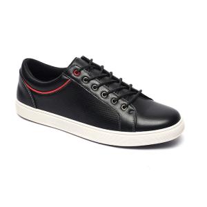 Quality Black Antiodor Leather Leisure Shoes EURO 46 47 48 Size wholesale