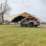 Large Space Portable Car Side Awning Retractable Outdoor Waterproof