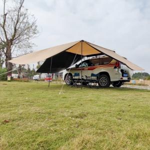 Quality Sunproof Aluminum 4x4 Car Side Awning With Customizable Logo wholesale