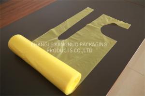 Quality Durable Disposable Medical Aprons Yellow LDPE Aprons Waterproof Long Life wholesale