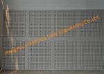 Perforated 8mm Suspended Gypsum Board Ceiling , 9mm Acoustic Gypsum Board