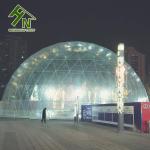 Transparent Big Dome Tent Outdoor Diameter 30m Galvanised Steel Frame
