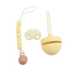 Quality OEM ODM Silicone Pacifier Clip Personalised Silicone Dummy Clip wholesale