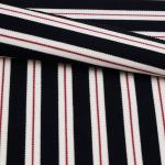 Easy Care Hygroscopic Lenjing Modal Striped Knit Fabric For Tracksuit