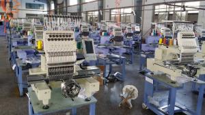 Quality 450 x 330mm Single Head Computer Embroidery Machine , 150W Lowest Power Consumption wholesale