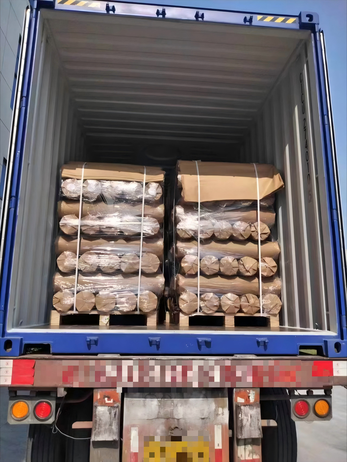 Factory manufacturer direct supply luxury packaging paper roll smooth binding paper