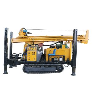 Quality Hydraulic Crawler Water Well Drilling Machine 70KW Diesel Engine 260m Bore Depth wholesale