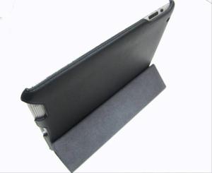 Quality Leather Smart Cover With Back Case For Ipad 4 wholesale