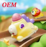 Cute Cartoon Press And Go Car Toy Durable Safe Kids