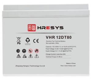 Quality 80AH UPS Rechargeable Battery Large Current Discharge Capability wholesale