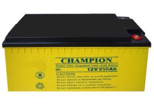 China China Champion Deep Cycle Battery 12V250AH NP250-12-G Sealed Lead Acid GEL Battery, Solar Battery, Deep Cycle Battery on sale