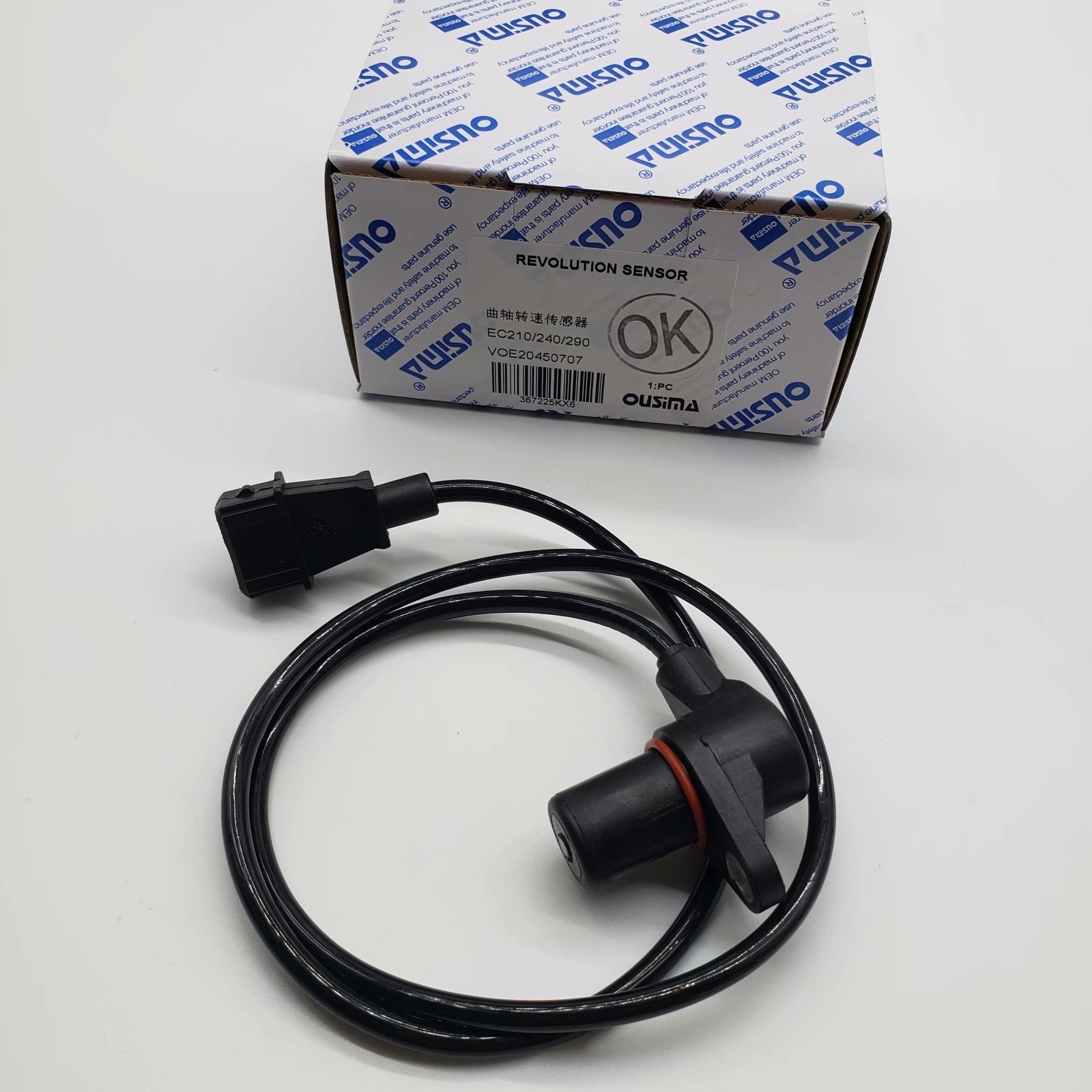 OUSIMSA Excavator Tachometer Speed Sensor VOE20450707 For EC140 EC210 EC240 EC290