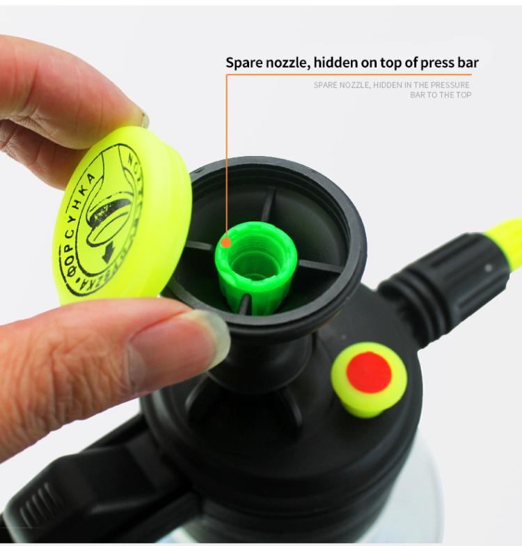 2L Hand Pump Pressure Sprayer Kettle Garden Watering Pot For Home
