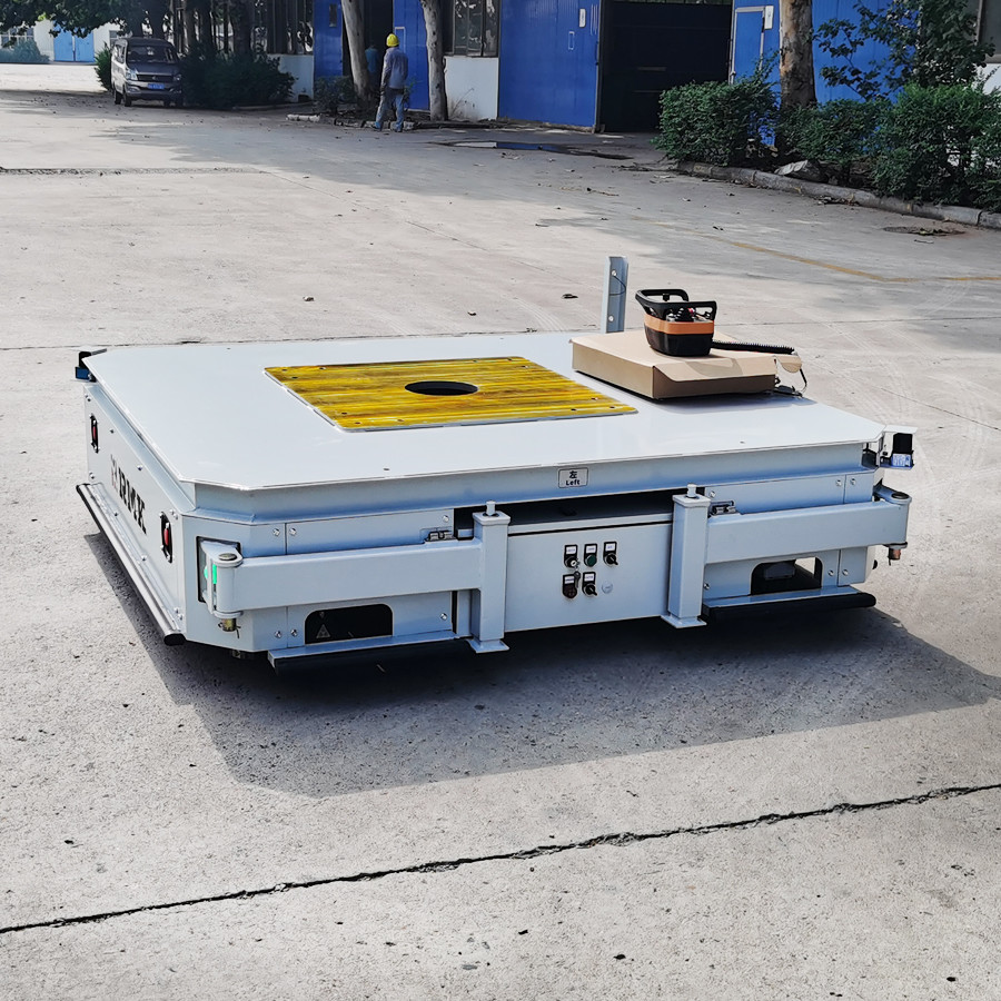 Heavy Duty 2 Tons Omni Wheels Mold Battery Powered Transfer Trolley