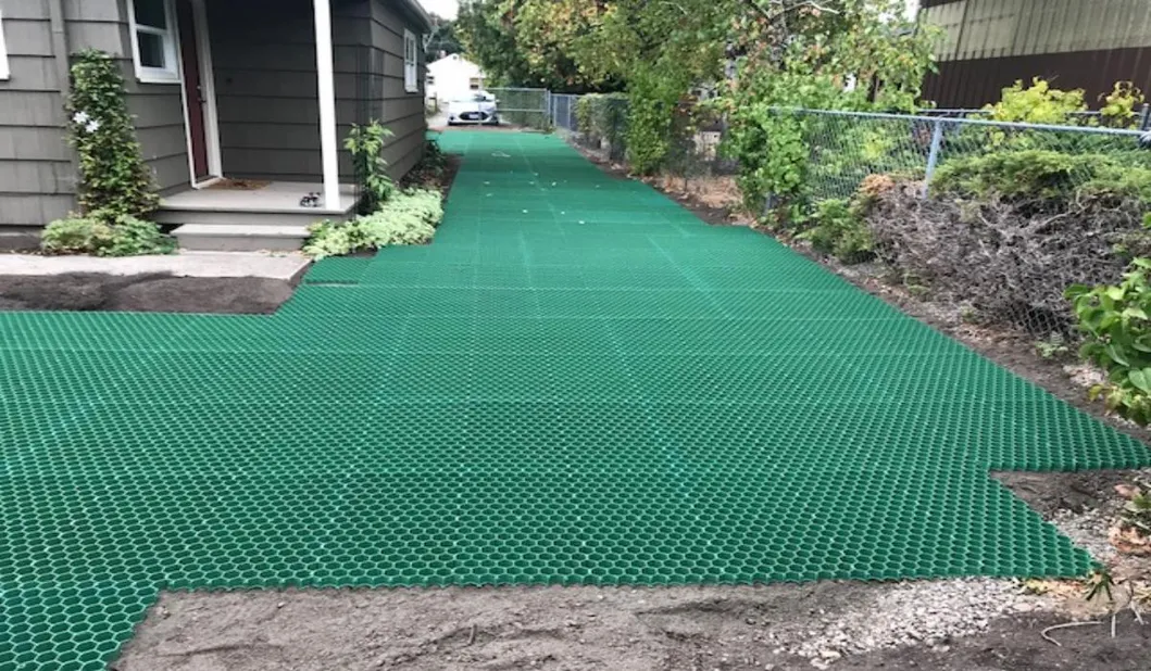 High Quality HDPE Plastic Permeable Grass Grid Pavers Grass Grid Pavers Used in Parking Garden