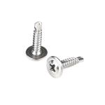 Black Stainless Steel Phillips Wafer Head Self Drilling Screws Tornillos Acero