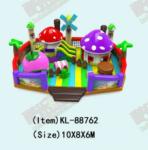 Mushroom Theme Small Young Children Playground With Small Slide