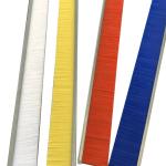 Dustproof 50mm Brush Draught Excluder Seal Weather Stripping For Garage Doors