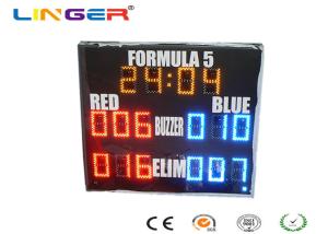 Quality Yellow Red Blue Colors Led Electronic Scoreboard Outdoor For Paintball Sports wholesale