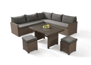 Quality Lightweight Cafe Outdoor PE Rattan Table Chairs wholesale