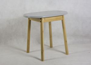 Quality MDF 42cm High 46cm Long Wooden Stool With Cushion wholesale