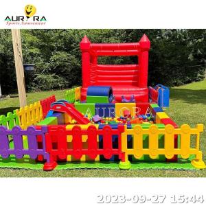 Quality Party Rental Equipment Foam Play Inflatable Bounce House Kids Soft Play Ball Pit wholesale
