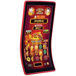 Quality VGA 43&quot; 3840x2180 Touch Screen Gambling Machine Curved wholesale