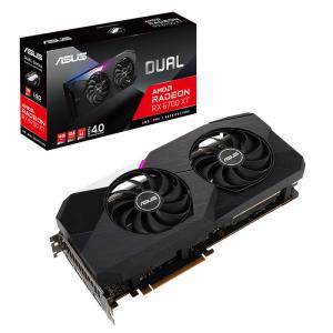 China 12G GDDR6 Desktop Graphics Card ASUS DUAL-RX6700XT-12G Fan Cooler on sale
