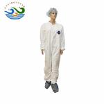 Disposable Non Woven Acid Resistant 185 White Lab Coat