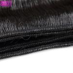 Malaysian Baby Hair Straight Wave Hair , Swiss Pre Plucked Lace Frontal Closure