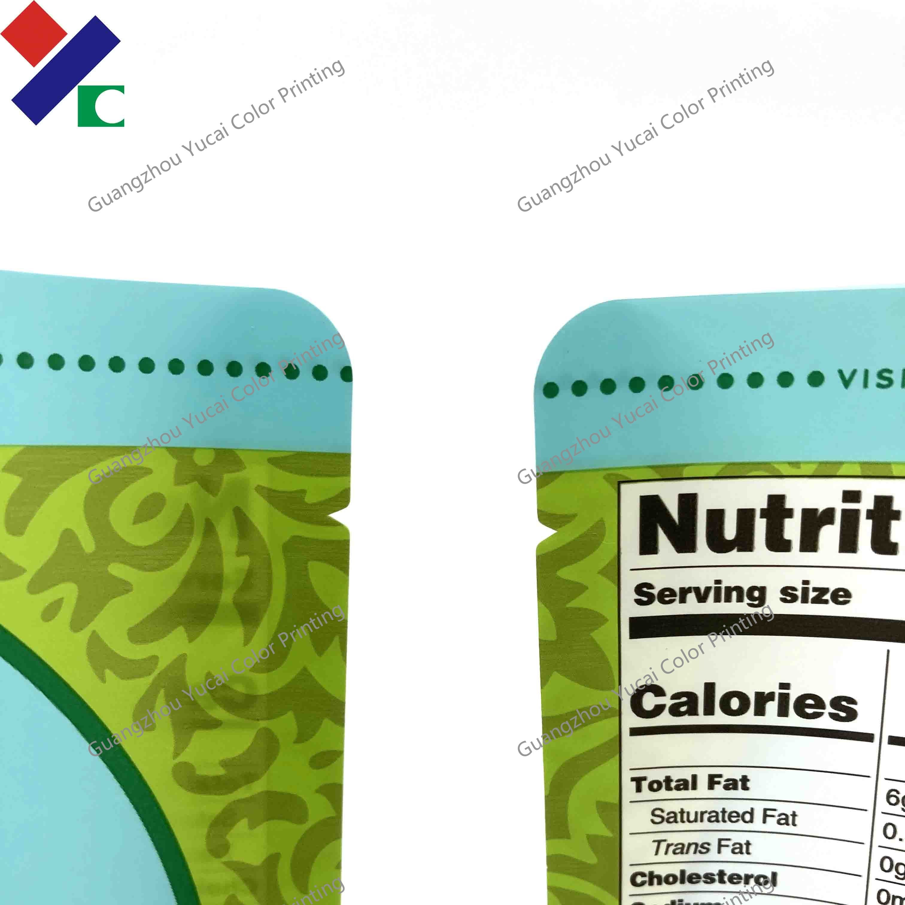 Portable Self Sealing Packaging Bags Retortable Flat Pouch