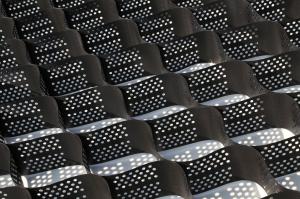 Quality HDPE Plastic Honeycomb Driveway Stabilizer For Pea Gravel 445mm wholesale