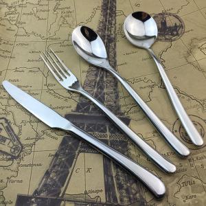 Quality Silver Stainless Steel Cookwares Dinner Knife Dinner Fork Dinner Soup spoon wholesale