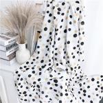 Natural Soft Muslin Toddler Stroller Blanket , Customize Baby Blankets