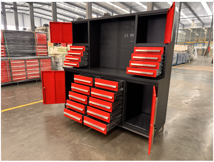 Industrial Usage Metal Heavy Duty Cabinet with 30 Drawers and Powder Coat Steel Finish