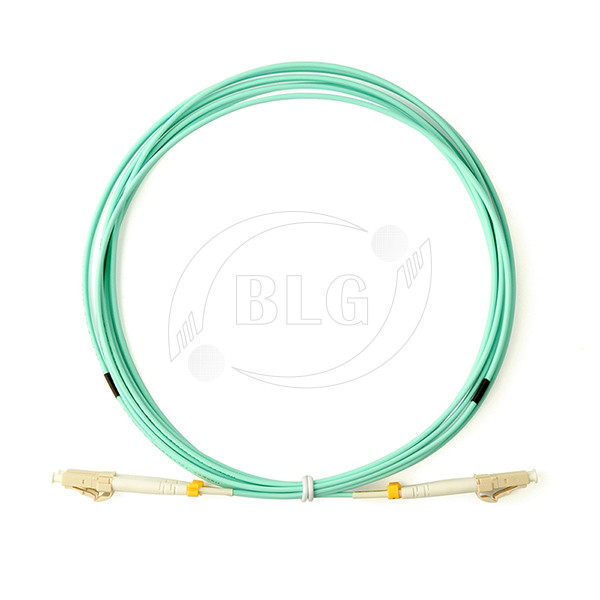 Duplex Single Mode To Multimode Fiber Patch Cord / Blue Fc To Lc Fiber Patch Cord