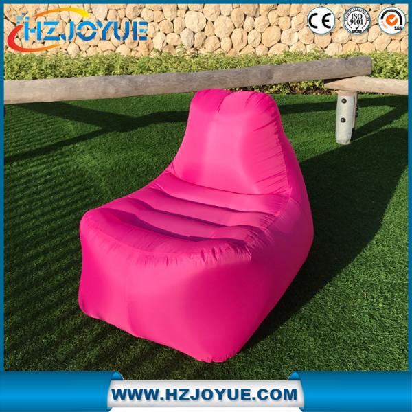 New Design OEM Logo Fast inflatable lounger sofa Sleeping air lounge sofa