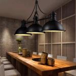 Retro Loft Industrial Style Restaurant Chandelier Bar Simple Bar Villa Project 3