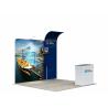 Buy cheap 3*3M Modular Convention Booth Displays Easy Assemble Straight Flat Advertising from wholesalers
