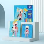 48Pcs Kids Magnetic Puzzles Human Anatomy Puzzle Montessori Body Parts Jigsaw
