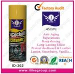 Eco friendly Auto cleaning chemicals for car dashboard , tire spray wax