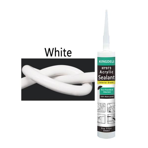 Non Toxic Acrylic Silicone Sealant , Silicone Construction Adhesive For Door