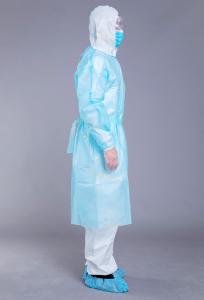 Quality 55 GSM Medical Disposable Aami Level 2 Isolation Gown wholesale