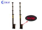 Vehicle Mounted Telescopic Mast Antenna Mast Display Height In Real Time