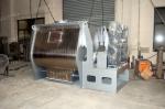 Drum Shape Carbon Steel Twin Shaft Paddle Mixer High Capacity For Dry Mortar