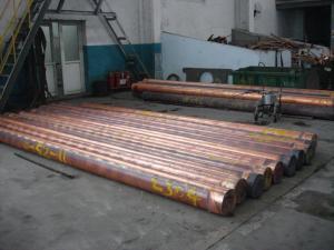 Quality Round Billet Red Copper Semi Continuous Casting Equipment With 600KW Smelting Furnace wholesale