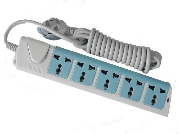 10KA 3 Outlet Lightning Protection Plug Indoor High Safety