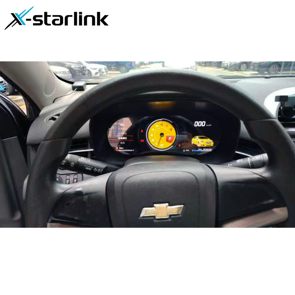 Spanish Language Plug and Play Carplay Digital Car Instrument Speed Gauges for 2015-2018 Chevrolet Malibu
